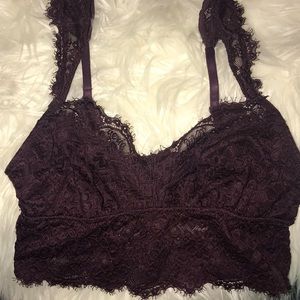 BOGO*** maroon aerie lace bralette